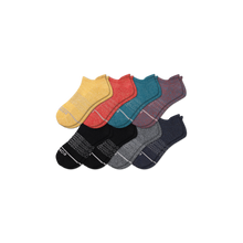 Load image into Gallery viewer, Men's Merino Wool Ankle Sock 8-Pack
