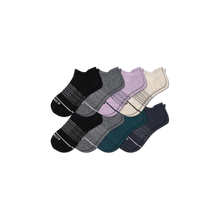 Load image into Gallery viewer, Women's Merino Wool Ankle Sock 8-Pack
