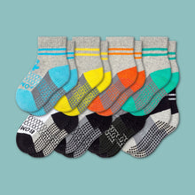 Load image into Gallery viewer, Toddler Gripper Calf Sock 8-Pack
