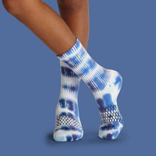 Load image into Gallery viewer, Youth Color Swatch Tie Dye Calf Sock 8-Pack
