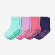 Load image into Gallery viewer, Toddler Gripper Calf Sock 4-Pack
