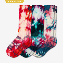 Load image into Gallery viewer, Youth Tie Dye Active Ski &amp; Snowboard Sock 3-Pack
