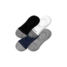Load image into Gallery viewer, Men's Cushioned No Shows 4-Pack
