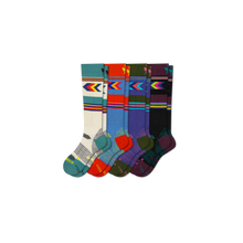 Load image into Gallery viewer, Women's Performance Ski &amp; Snowboard Nordic Sock 4-Pack
