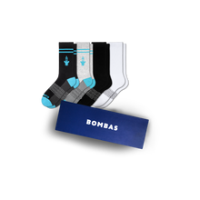 Load image into Gallery viewer, Men's Calf Sock 4-Pair Gift Box
