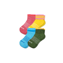 Load image into Gallery viewer, Youth Sesame Street Fuzzy Sock 4-Pack
