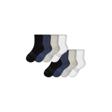 Load image into Gallery viewer, Youth Solid Calf Sock 8-Pack
