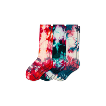 Load image into Gallery viewer, Youth Tie Dye Active Ski &amp; Snowboard Sock 3-Pack
