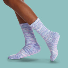 Load image into Gallery viewer, Youth Space Dye Gripper Calf Sock 8-Pack
