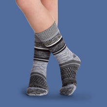Load image into Gallery viewer, Youth Brush Stripe Calf &amp; Ankle Sock 8-Pack
