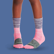 Load image into Gallery viewer, Youth Tri-Block Calf Sock 4-Pack
