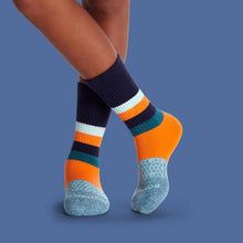 Load image into Gallery viewer, Youth Stripe Dream Calf Sock 4-Pack
