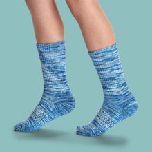 Load image into Gallery viewer, Youth Space Dye Gripper Calf Sock 8-Pack
