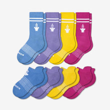 Load image into Gallery viewer, Youth Solids Calf &amp; Ankle Sock 8-Pack
