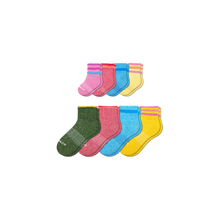 Load image into Gallery viewer, Mother-Toddler Fuzzy Sesame Street Sock 8-Pack
