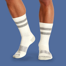 Load image into Gallery viewer, Men's Vintage Stripe Calf Sock 3-Pack
