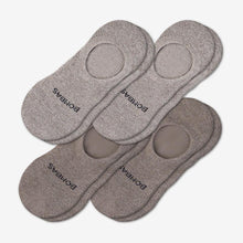 Load image into Gallery viewer, Men's Cushioned No Shows 4-Pack
