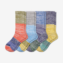 Load image into Gallery viewer, Men's Tri-Block Calf Socks 4-Pack
