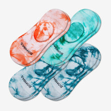 Load image into Gallery viewer, Women's Lightweight Tie Dye No Shows Sock 4-Pack
