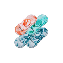 Load image into Gallery viewer, Women's Lightweight Tie Dye No Shows Sock 4-Pack

