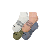 Load image into Gallery viewer, Women's Sparkle Quarter Sock 4-Pack
