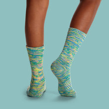 Load image into Gallery viewer, Youth Space Dye Calf Sock 4-Pack
