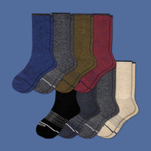 Load image into Gallery viewer, Men's Merino Wool Calf Sock 8-Pack
