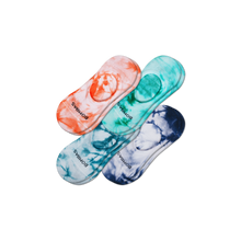 Load image into Gallery viewer, Men's Lightweight Tie Dye No Shows Sock 4-Pack
