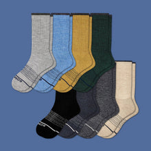 Load image into Gallery viewer, Men's Merino Wool Calf Sock 8-Pack
