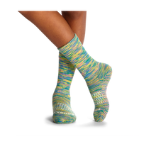 Load image into Gallery viewer, Youth Space Dye Gripper Calf Sock 4-Pack
