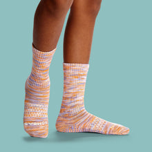Load image into Gallery viewer, Youth Space Dye Gripper Calf Sock 4-Pack
