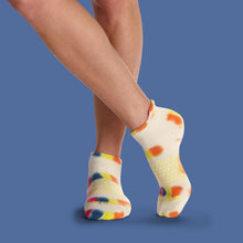 Load image into Gallery viewer, Women's Color Swatch Tie Dye Ankle Sock 4-Pack
