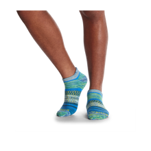 Load image into Gallery viewer, Men's Brush Stripe Ankle Sock 4-Pack
