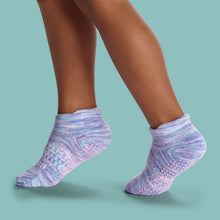 Load image into Gallery viewer, Toddler Space Dye Gripper Ankle Sock 4-Pack
