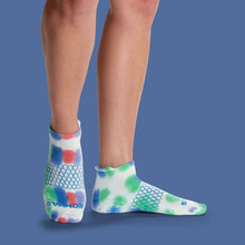 Load image into Gallery viewer, Women's Color Swatch Tie Dye Ankle Sock 4-Pack
