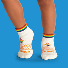 Load image into Gallery viewer, Toddler Pride Gripper Calf Sock 4-Pack
