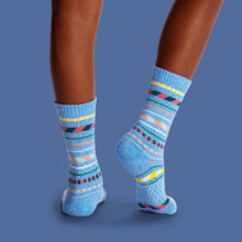 Load image into Gallery viewer, Youth Stripe Dream Calf Sock 4-Pack
