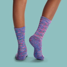 Load image into Gallery viewer, Youth Space Dye Gripper Calf Sock 4-Pack
