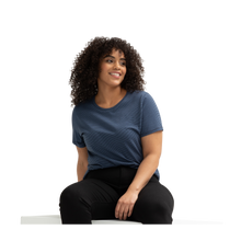 Load image into Gallery viewer, Women's Pima Cotton Crew Neck T-Shirt

