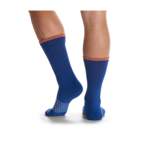 Load image into Gallery viewer, Men's Solid Neon Tipping Calf Socks
