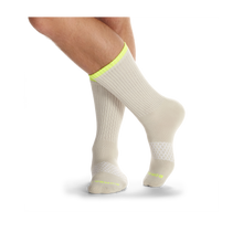 Load image into Gallery viewer, Men's Solid Neon Tipping Calf Socks
