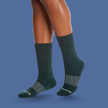 Load image into Gallery viewer, Women's Sparkle Donegal Calf Socks
