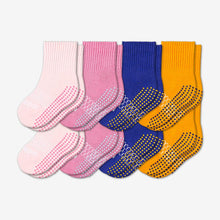 Load image into Gallery viewer, Toddler Gripper Calf Sock 8-Pack
