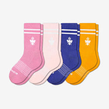 Load image into Gallery viewer, Youth Solid Calf Sock 4-Pack

