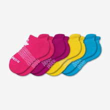 Load image into Gallery viewer, Youth Brights Ankle Sock 4-Pack
