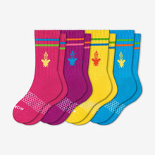 Load image into Gallery viewer, Youth Brights Calf Sock 4-Pack
