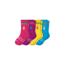 Load image into Gallery viewer, Youth Brights Calf Sock 4-Pack
