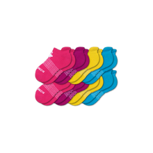 Load image into Gallery viewer, Youth Brights Ankle Sock 8-Pack
