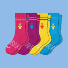 Load image into Gallery viewer, Youth Brights Calf Sock 4-Pack
