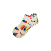 Load image into Gallery viewer, Men's Color Swatch Tie Dye Ankle Socks
